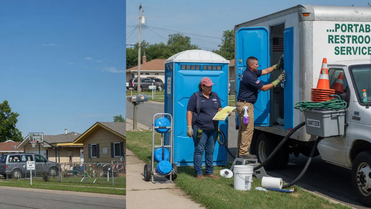 Porta Potty Rental in Shumway, IL near me